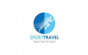 sport travel logo loutraki